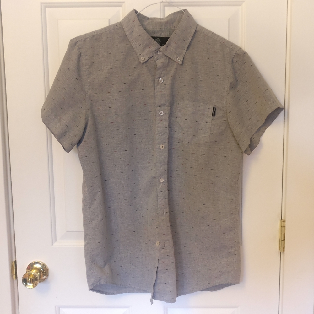 Tiny Moustache Button Up - image 2